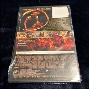 Epic Action DVD with Black and Red Cover